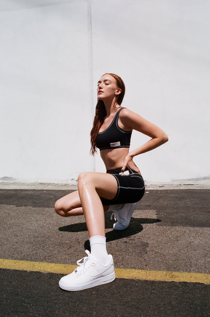 Basic Sport Biker Set - Slate Stitch